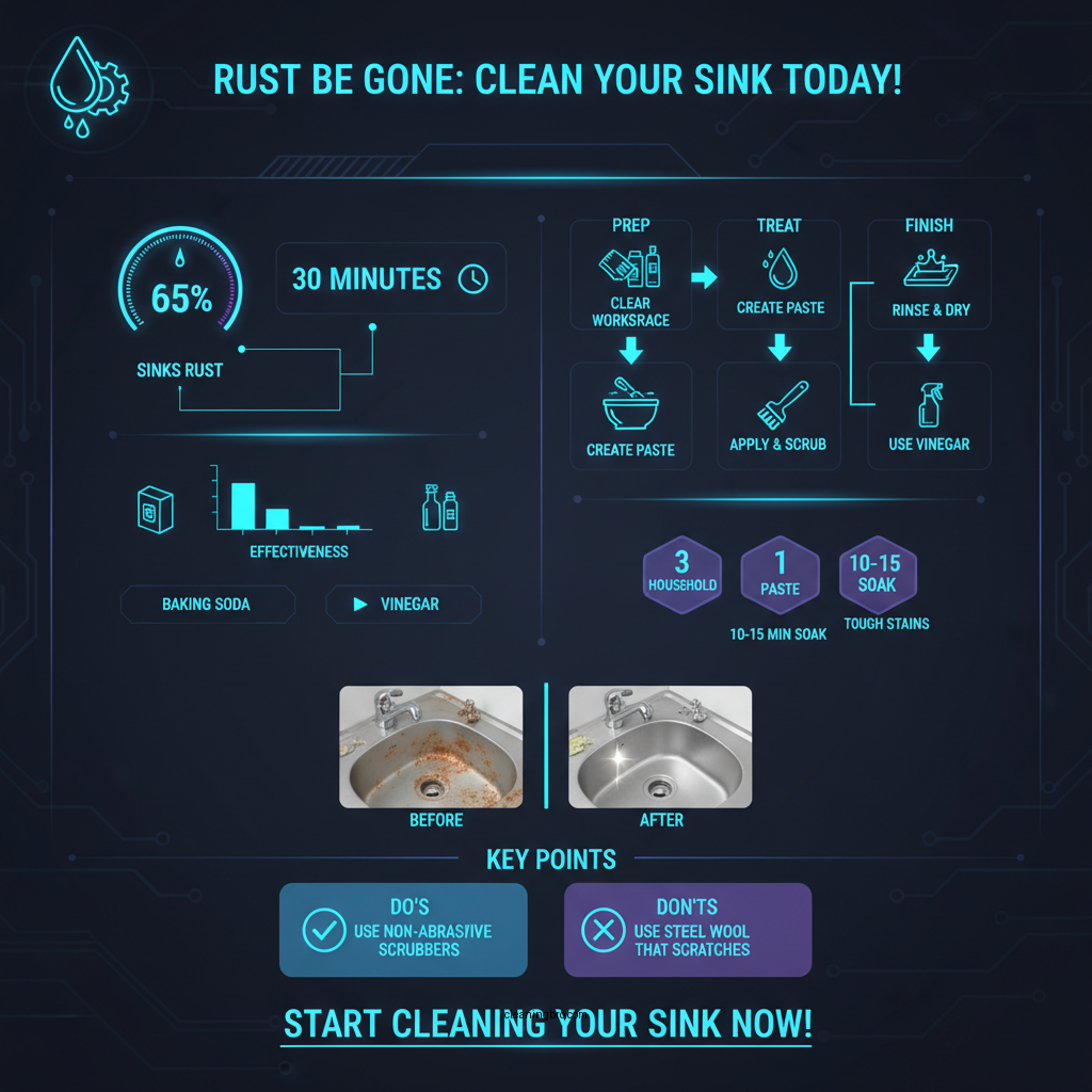 how to clean rust from stainless steel sink - Data Infographic and Statistics