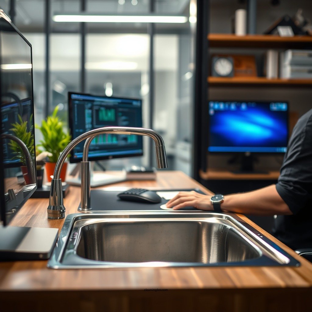 Preparing Your Workspace - how to clean rust from stainless steel sink