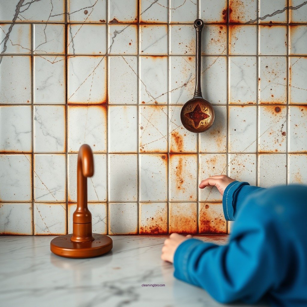 Preparing the Area for Cleaning - how to clean rust off marble