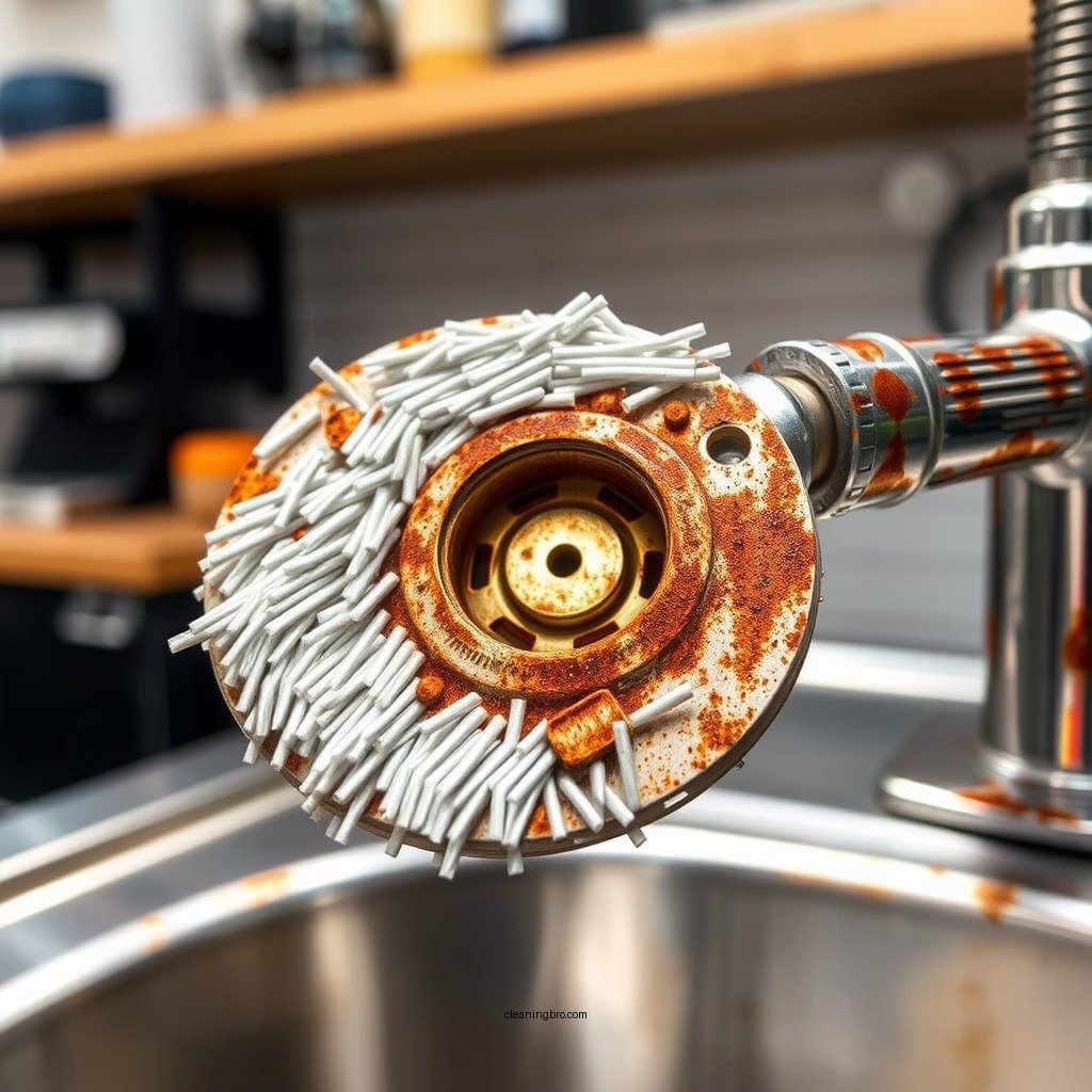 DIY Cleaning Methods - how to clean rust stains from stainless steel sink