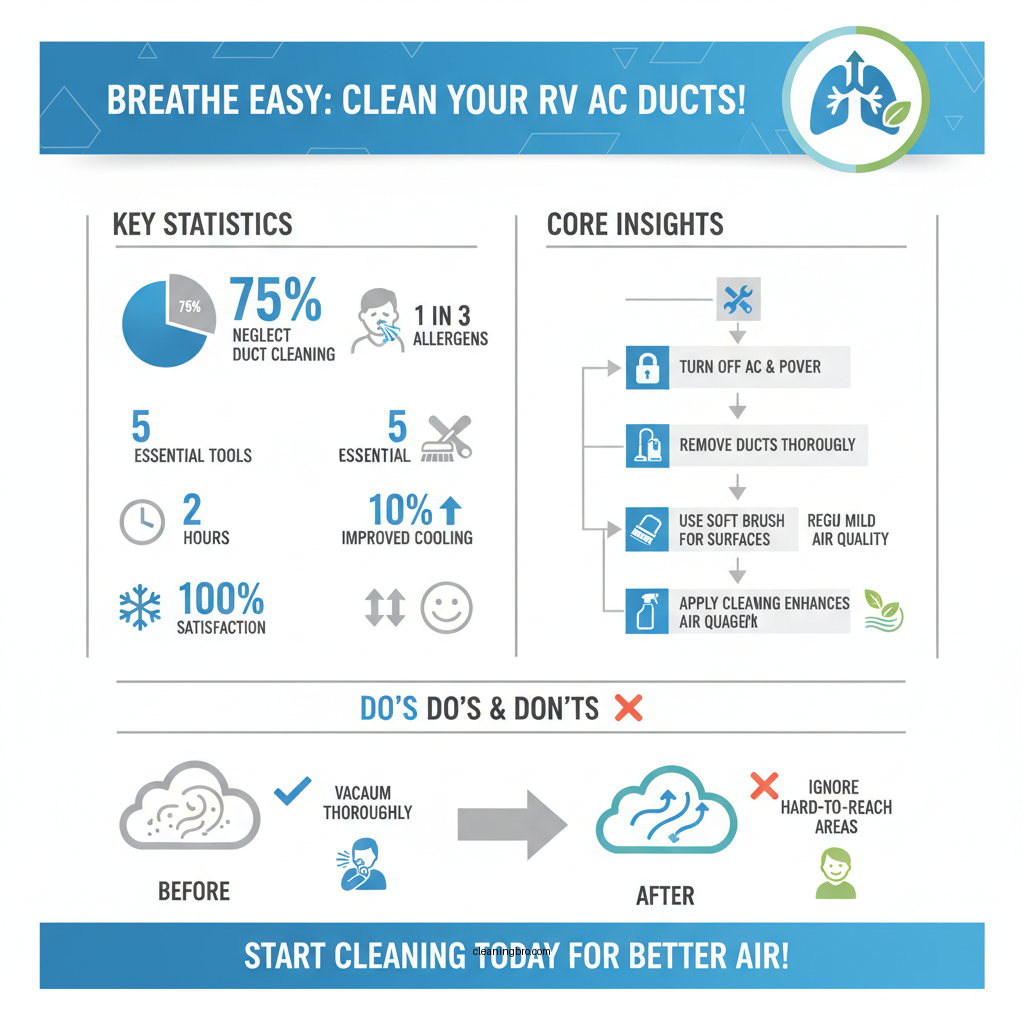 how to clean rv ac ducts - Data Infographic and Statistics