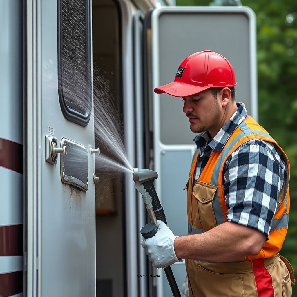 Exterior Cleaning Techniques - how to clean rv