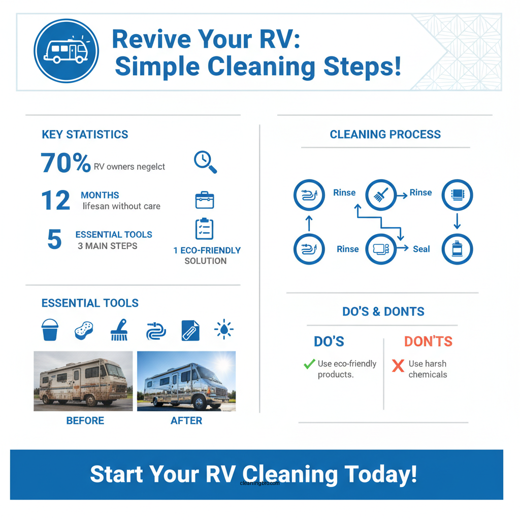 how to clean rv - Data Infographic and Statistics
