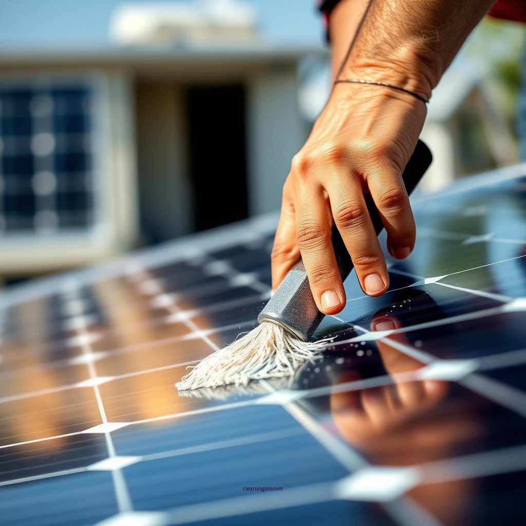 Step-by-Step Cleaning Process - how to clean rv solar panels