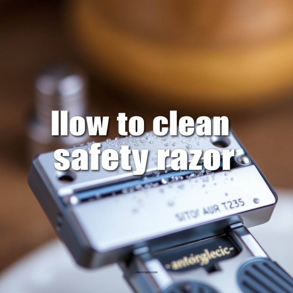 Deep Cleaning Solutions - how to clean safety razor