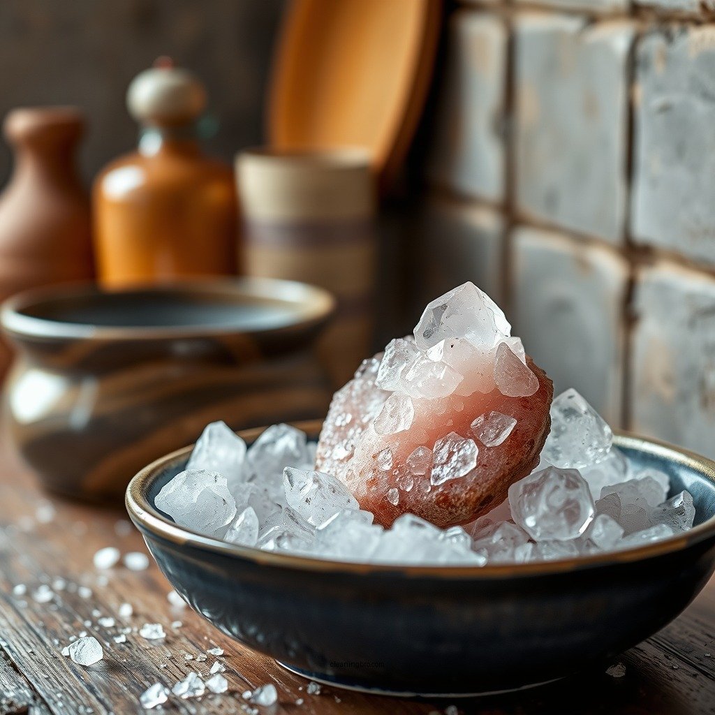 Basic Cleaning Techniques - how to clean salt crystals