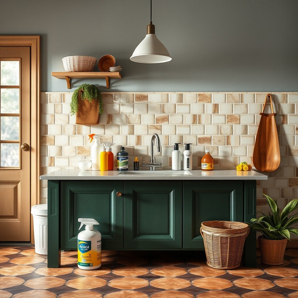 Preparing Your Cleaning Supplies - how to clean saltillo tile
