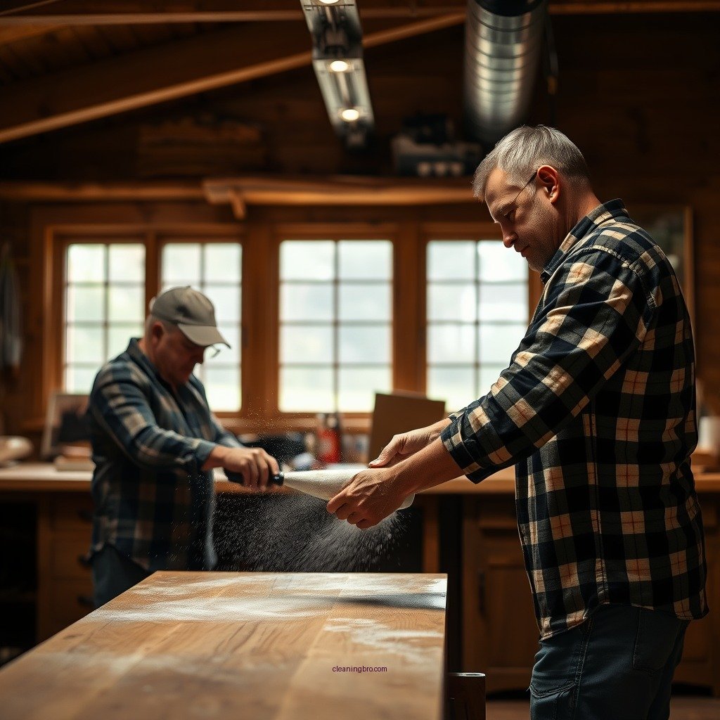 Wet Cleaning Methods - how to clean sanded wood