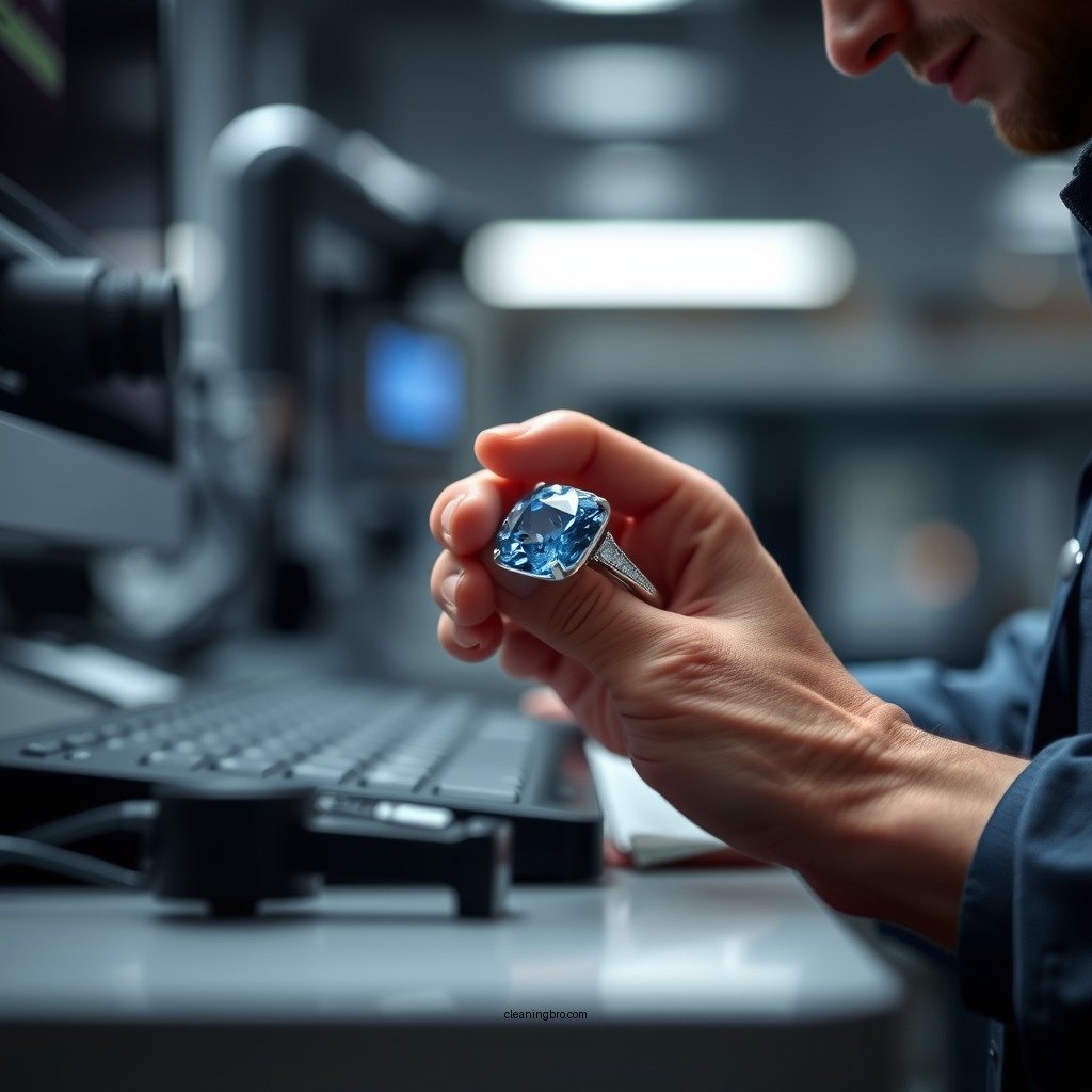 Step-by-Step Cleaning Process - how to clean sapphire ring