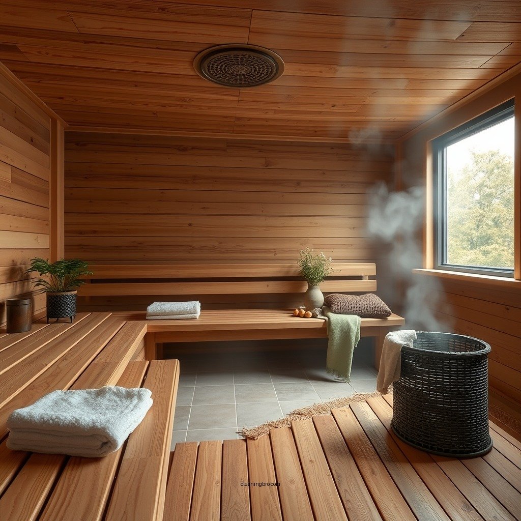 Importance of Regular Cleaning - how to clean sauna