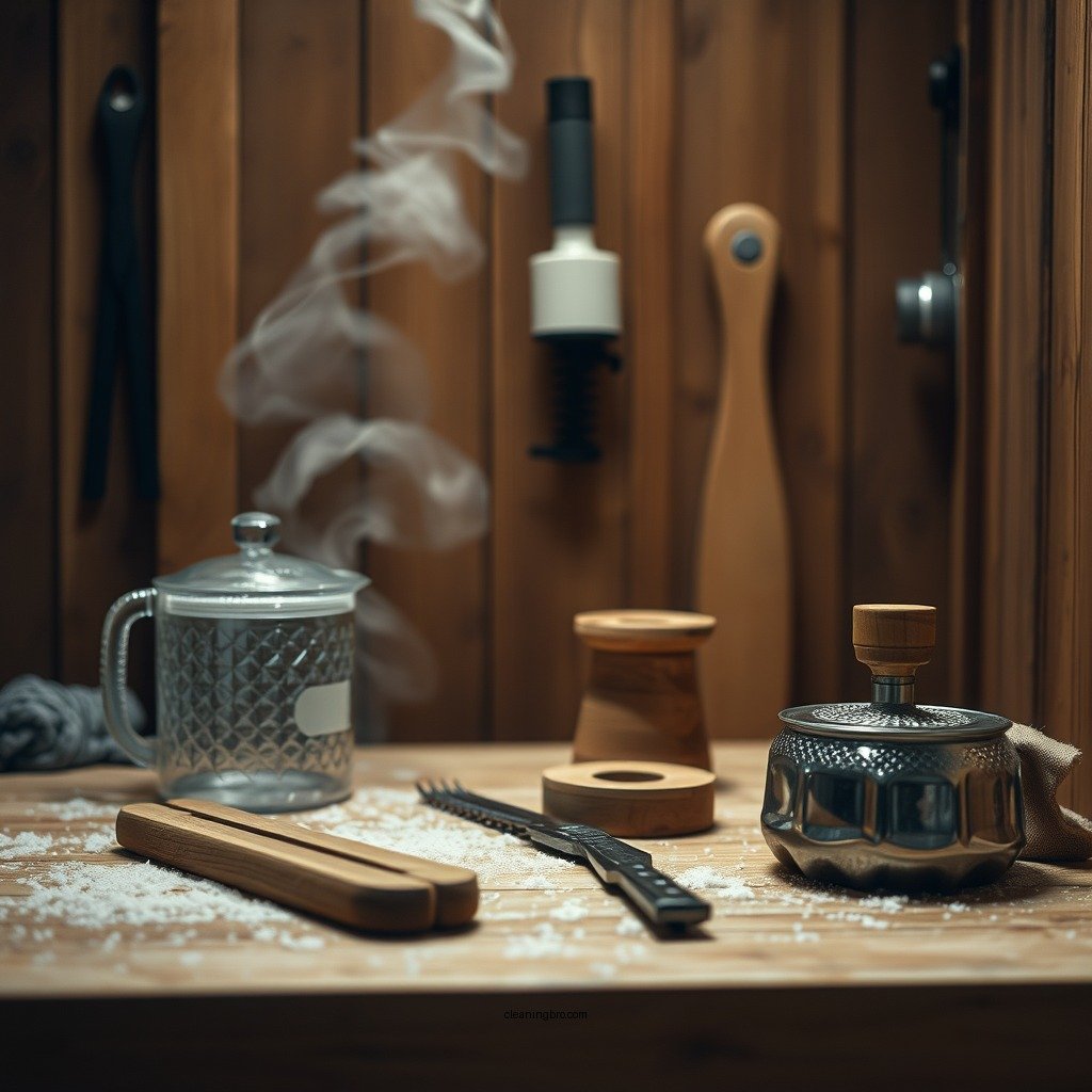Tools and Supplies Needed - how to clean sauna