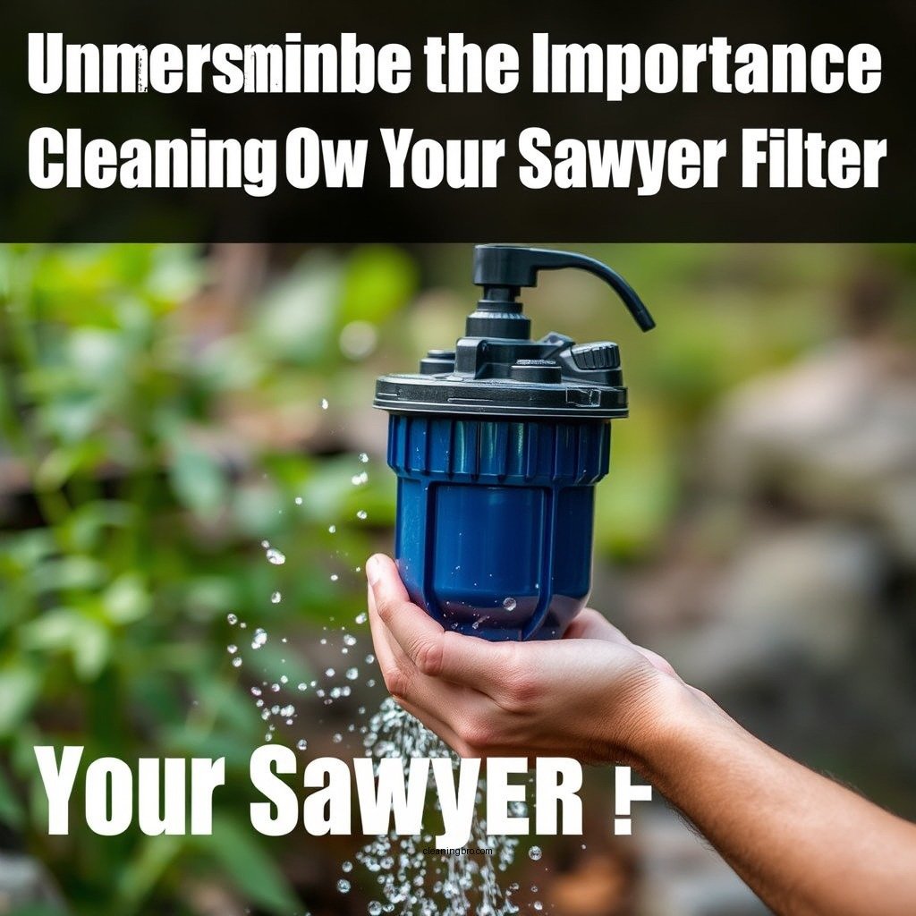 Understanding the Importance of Cleaning Your Sawyer Filter - how to clean sawyer filter