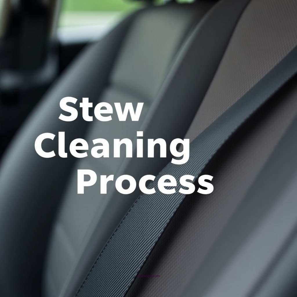 Step-by-Step Cleaning Process - how to clean seat belts in cars