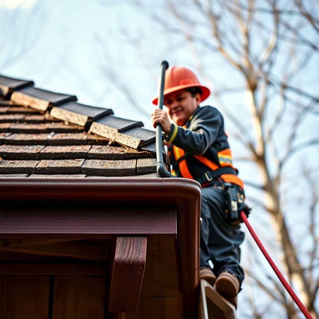 Prepare for the Job - how to clean second story gutters