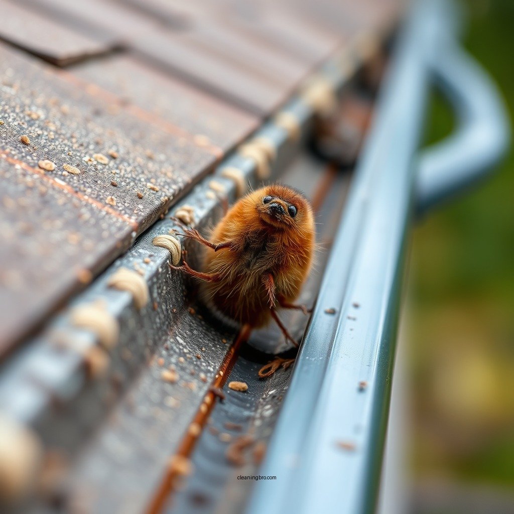 Set Up Your Ladder Securely - how to clean second story gutters
