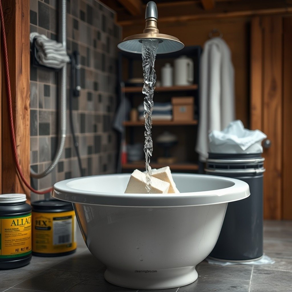 Gather Necessary Supplies - how to clean sewage backup in shower