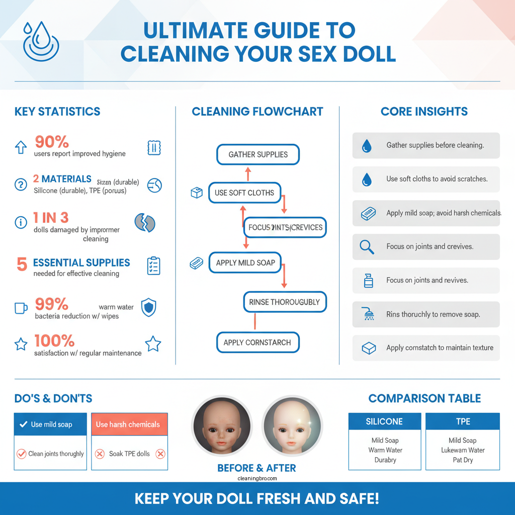 how to clean sexdoll - Data Infographic and Statistics