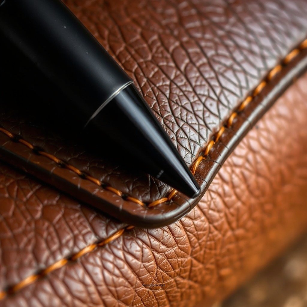 Method 1: Alcohol Application - how to clean sharpie off leather