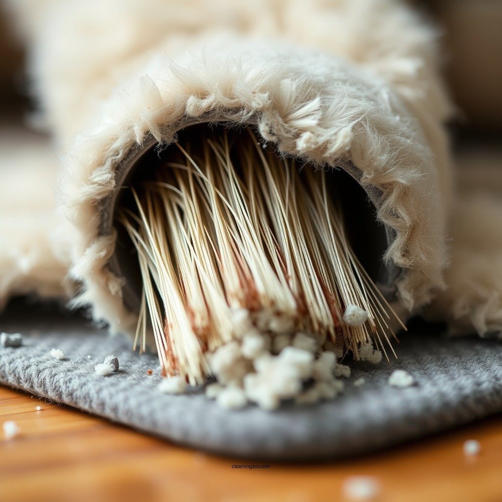 Brushing Off Dirt and Debris - how to clean shearling coat