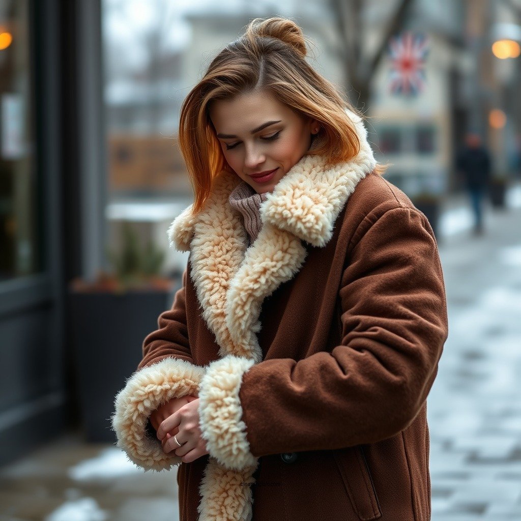 Preparing to Clean Your Shearling Coat - how to clean shearling coat
