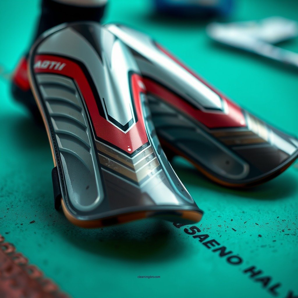 Materials Needed for Cleaning - how to clean shin guards