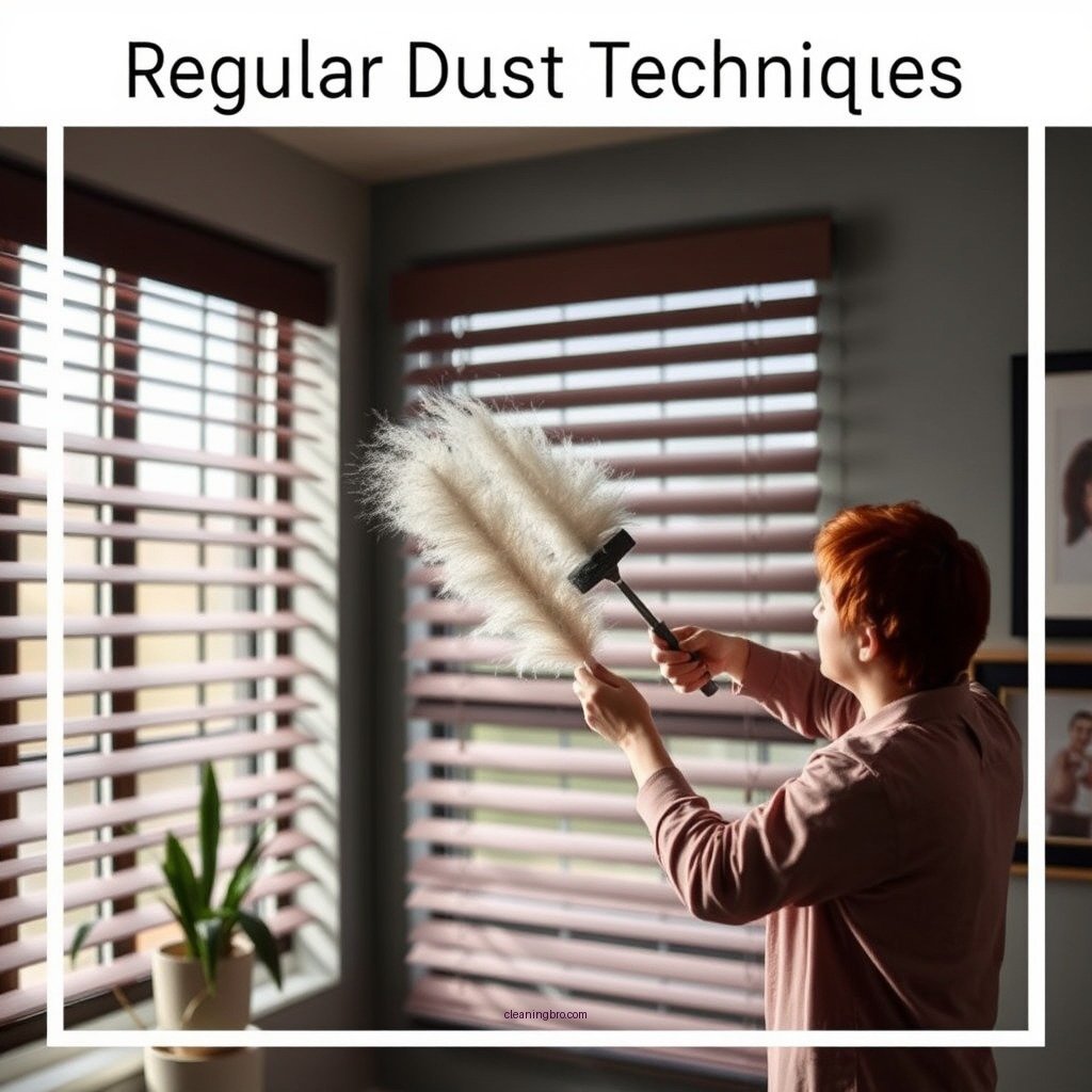 Regular Dusting Techniques - how to clean silhouette blinds