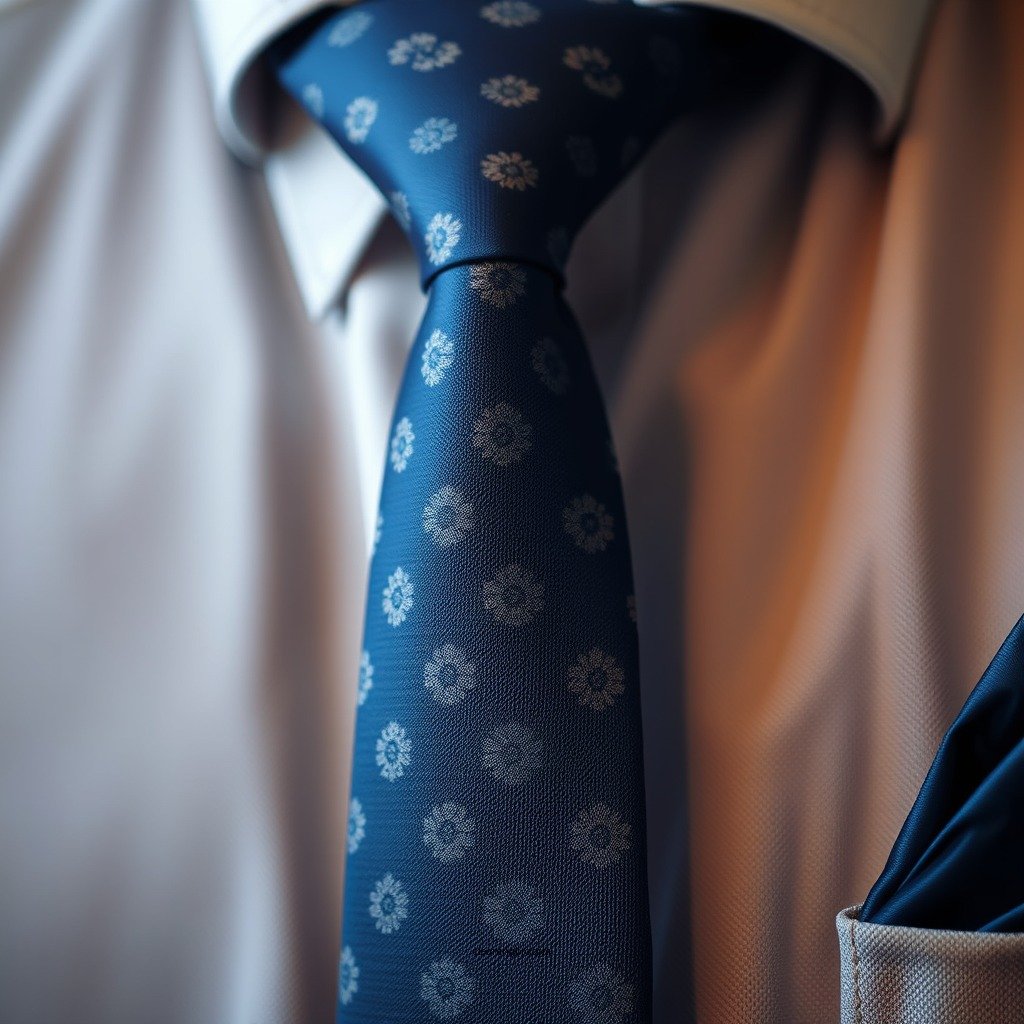 Assessing Stains - how to clean silk tie