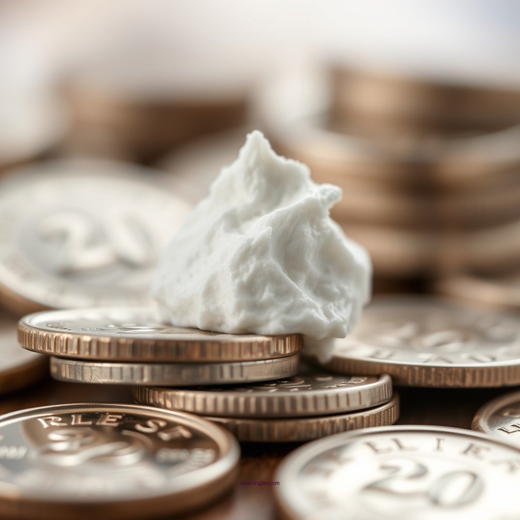 Method 1: Baking Soda Paste - how to clean silver coins at home