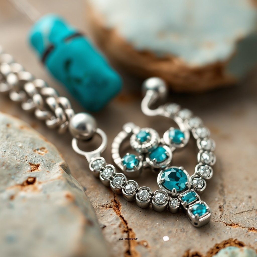 Materials Needed for Cleaning - how to clean silver turquoise jewelry