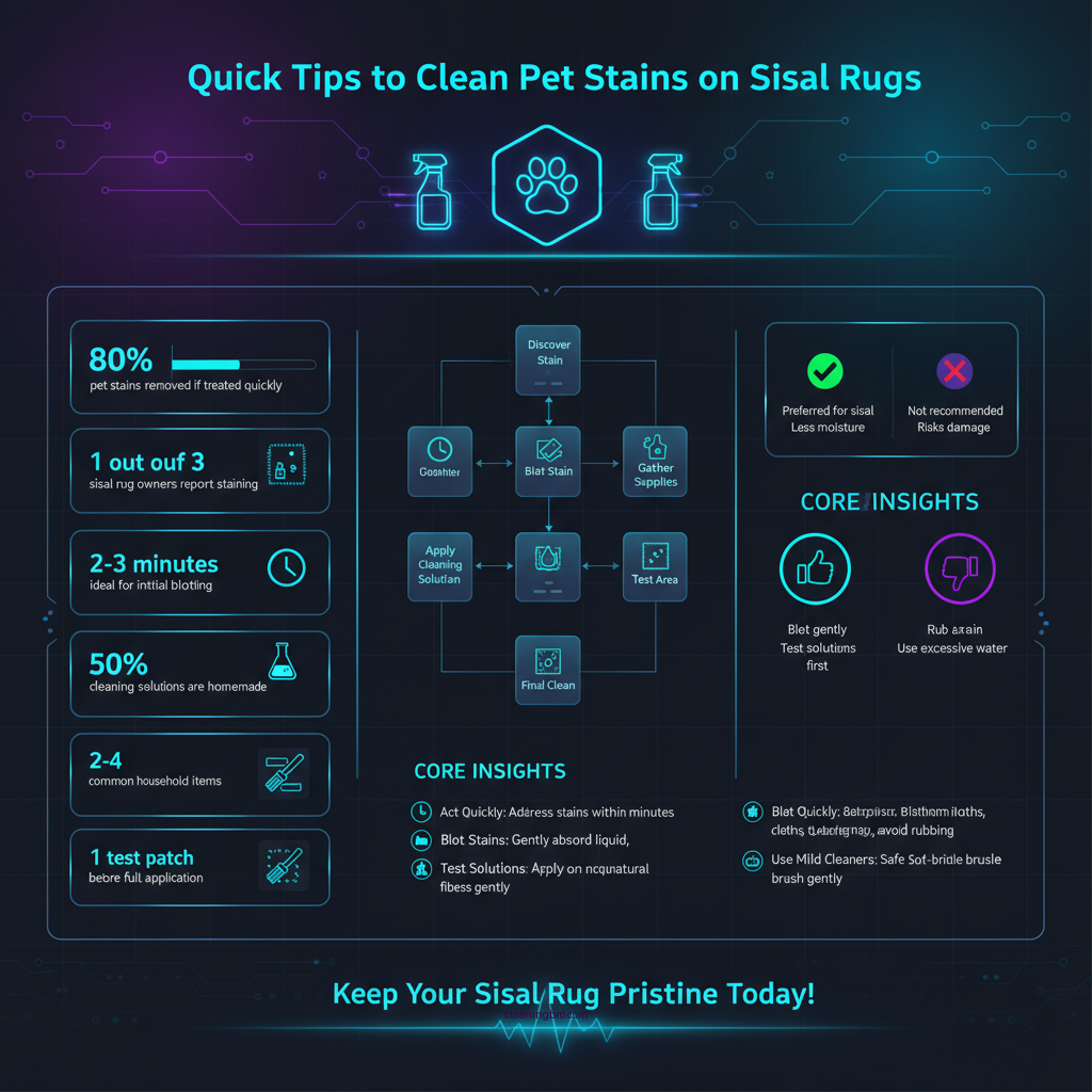 how to clean sisal rug pet stains - Data Infographic and Statistics