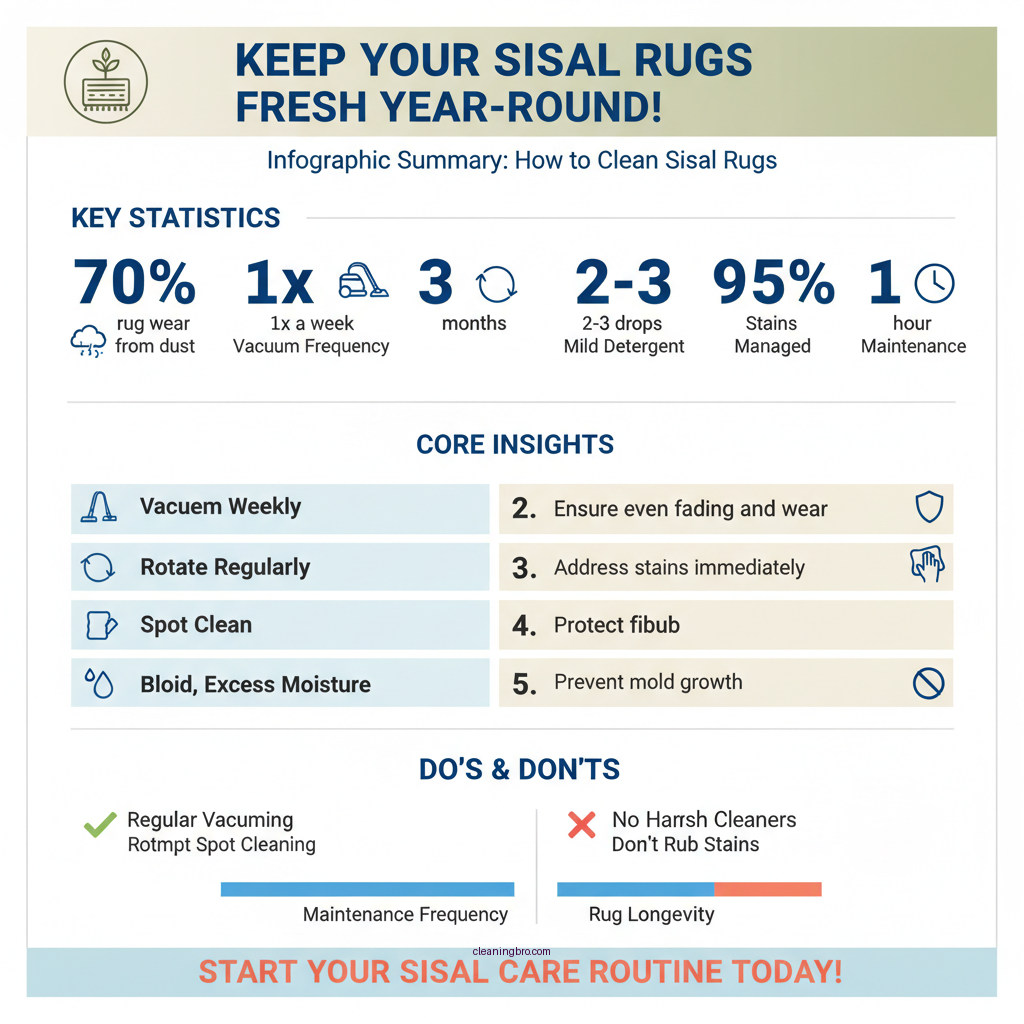how to clean sisal rugs - Data Infographic and Statistics