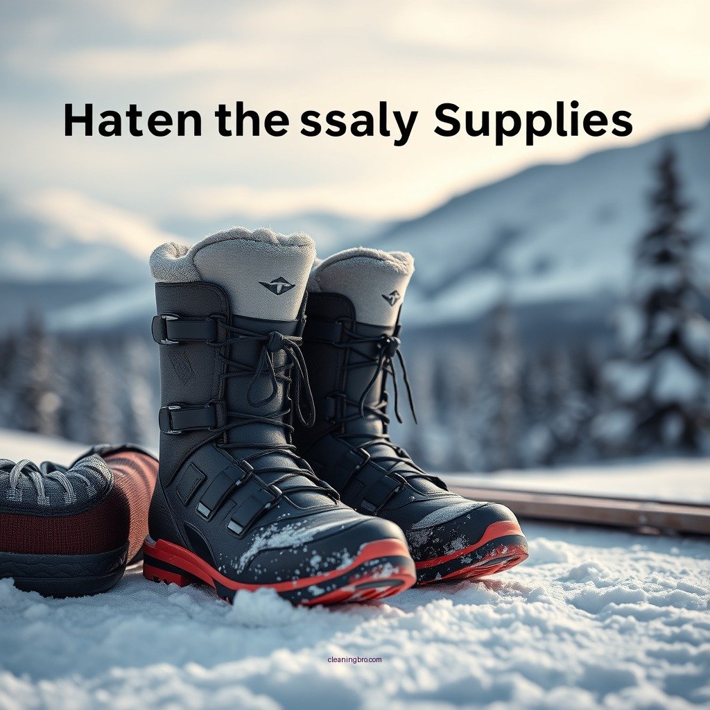 Gather the Necessary Supplies - how to clean ski boots