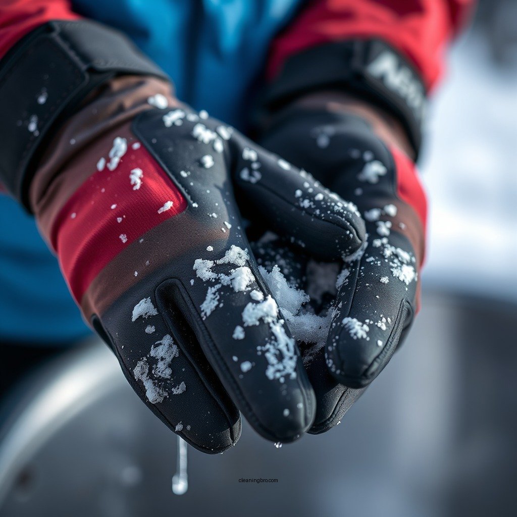 Hand Washing Your Ski Gloves - how to clean ski gloves