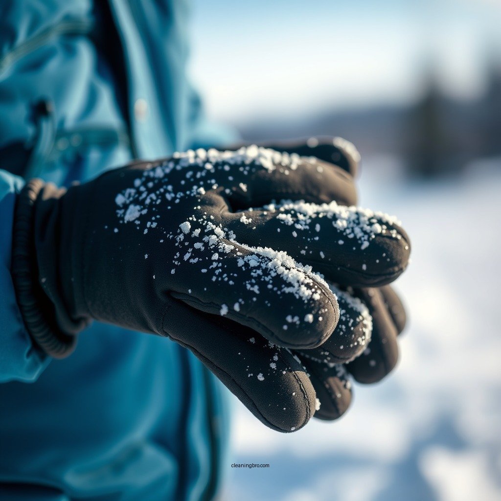 Preparing for Cleaning - how to clean ski gloves