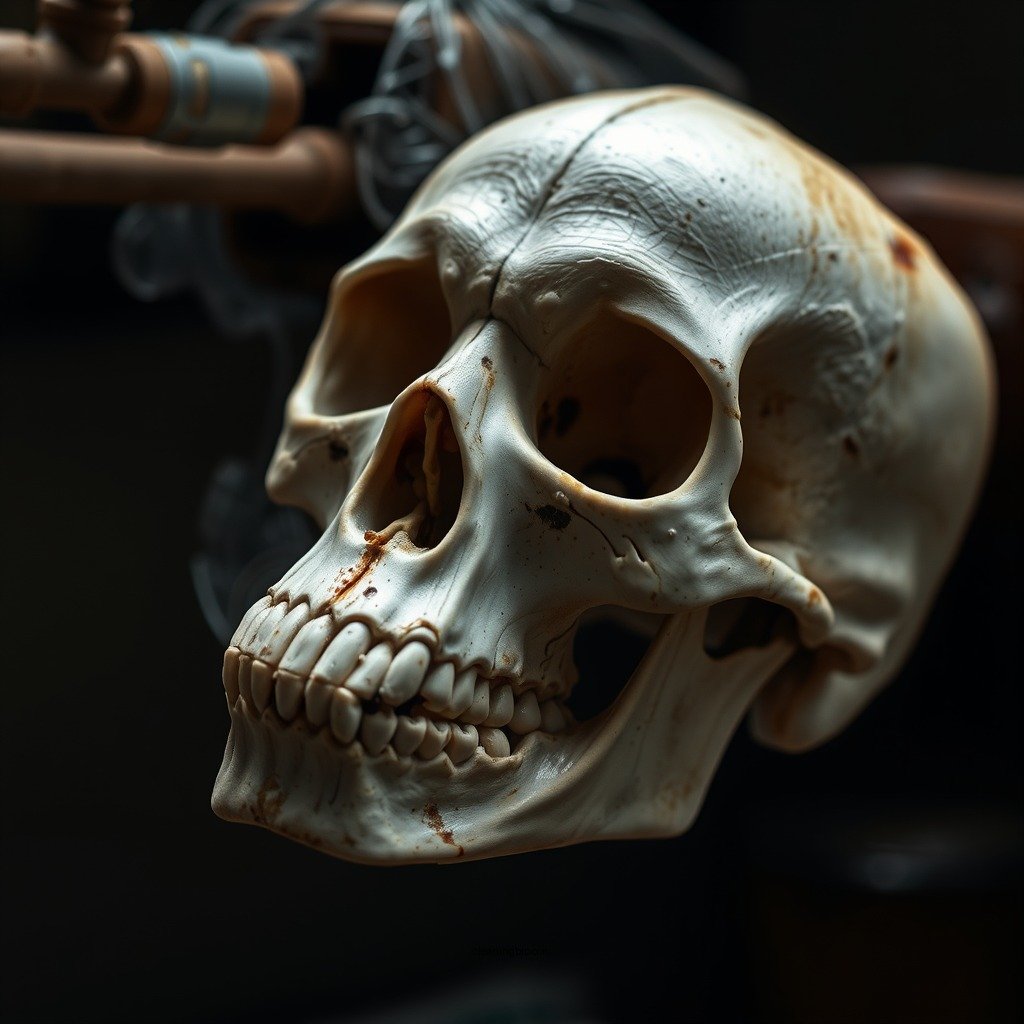 Boiling the Skull - how to clean skull for european mount