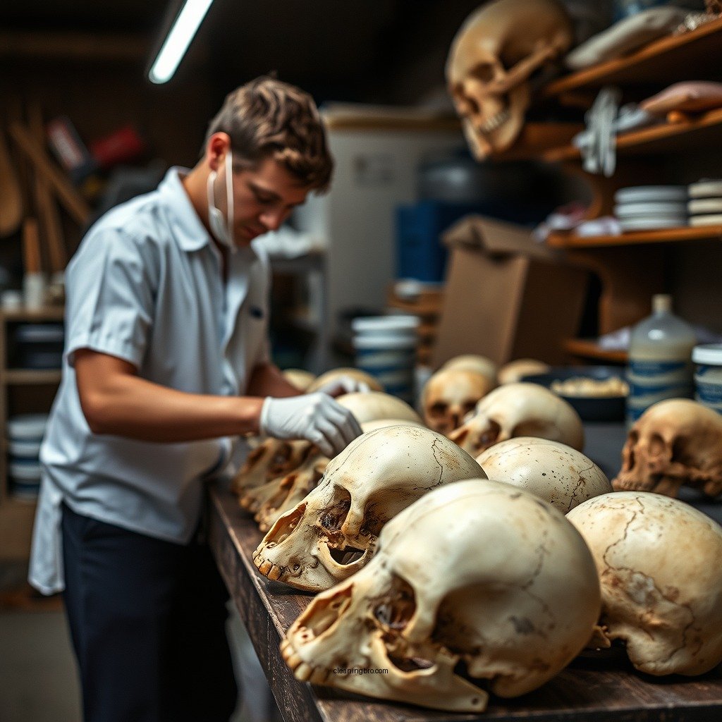 Preparation and Safety Precautions - how to clean skulls