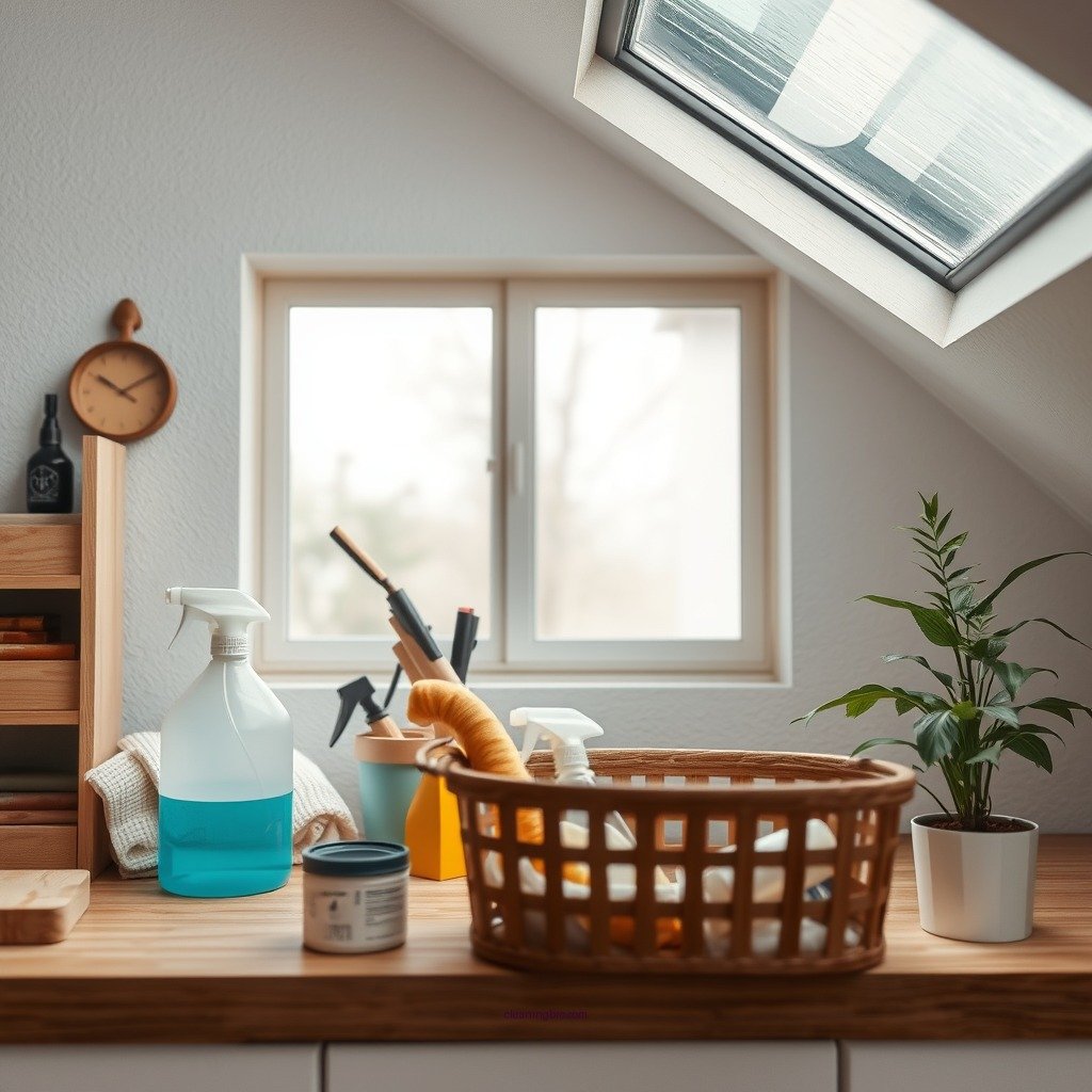 Gather Your Cleaning Supplies - how to clean skylight