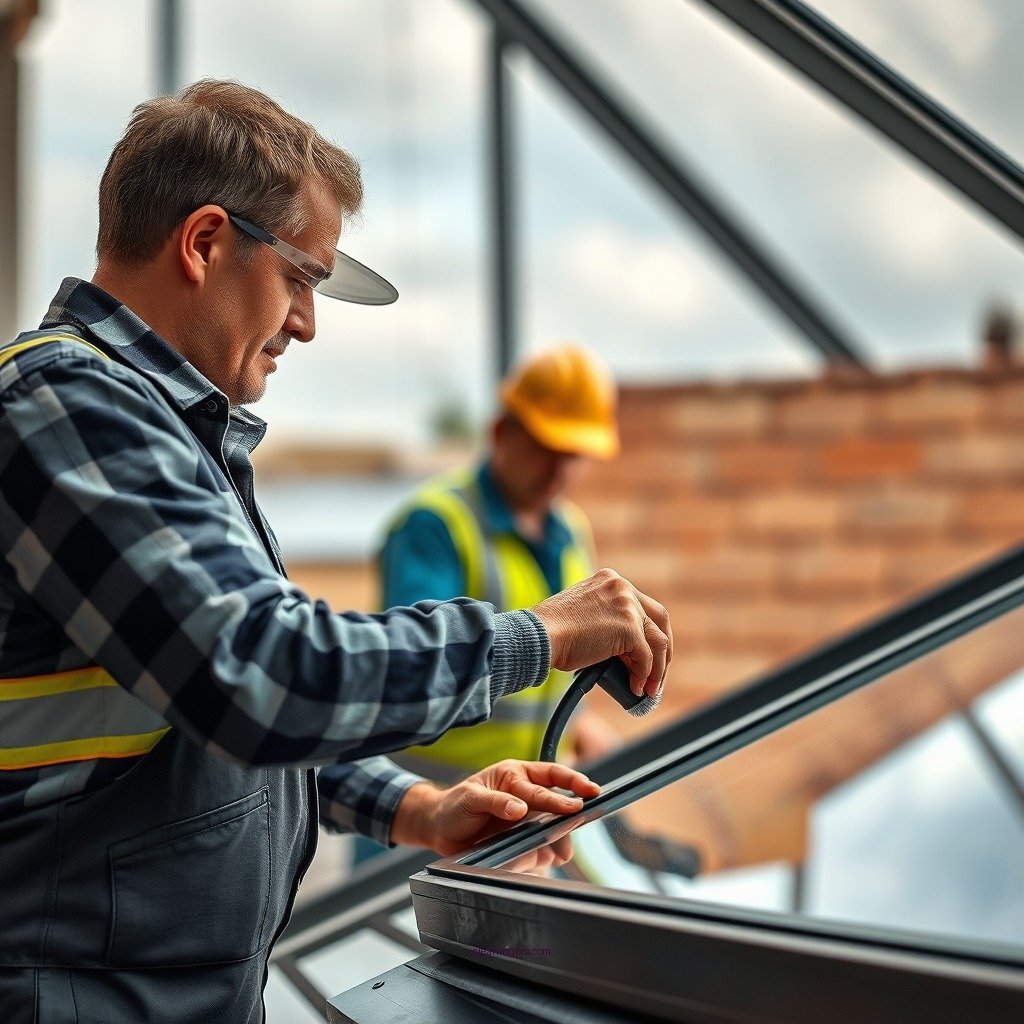 Safety First - how to clean skylight
