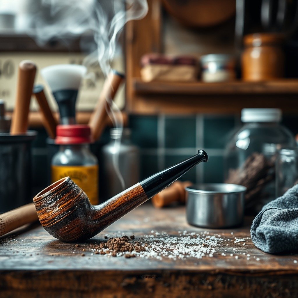 Gather Your Cleaning Supplies - how to clean smoking pipe
