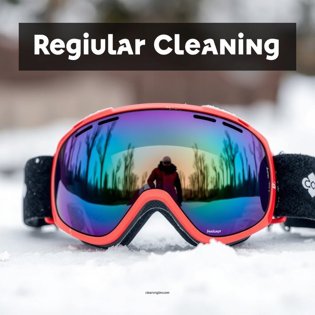 Importance of Regular Cleaning - how to clean snowboard goggles