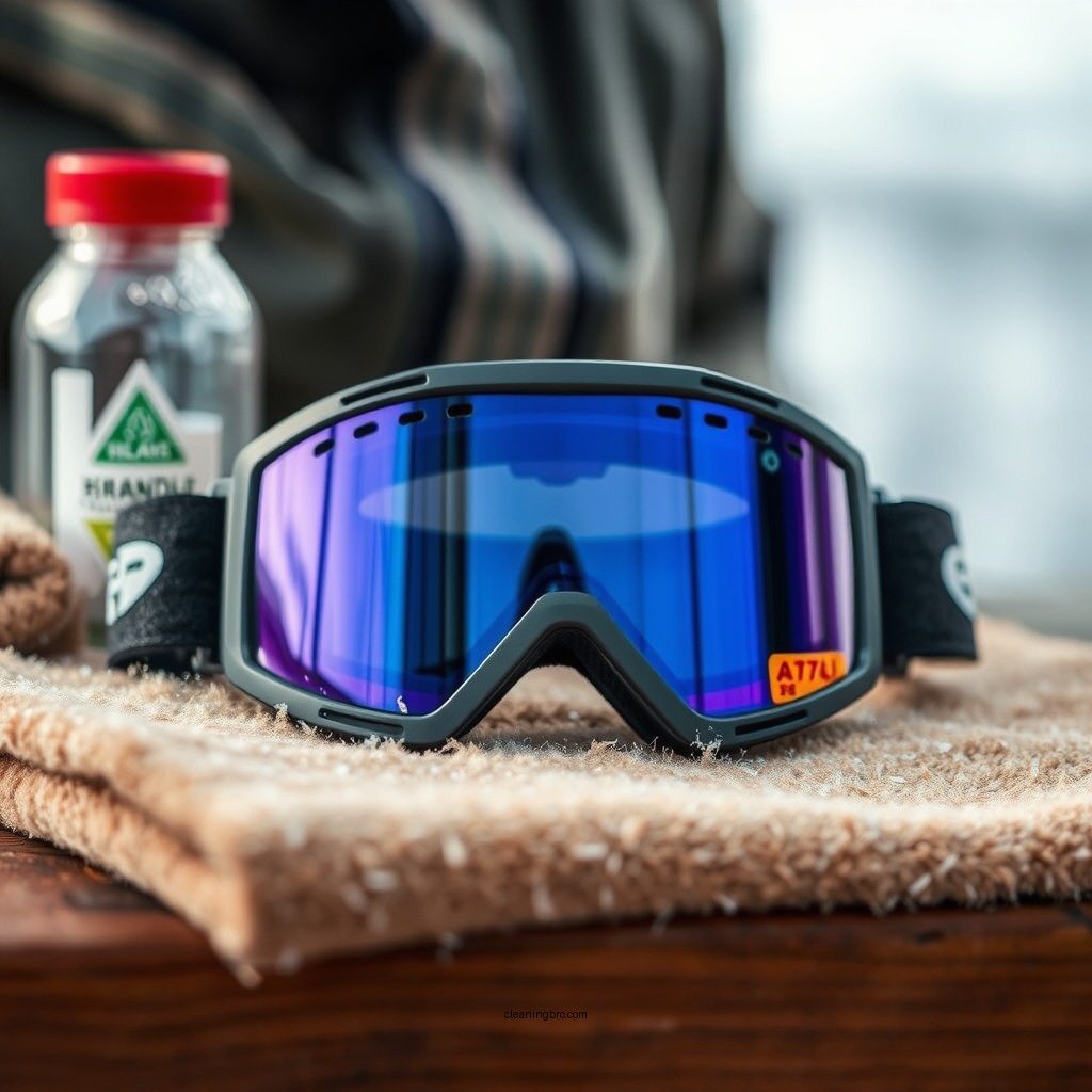 Materials Needed for Cleaning - how to clean snowboard goggles