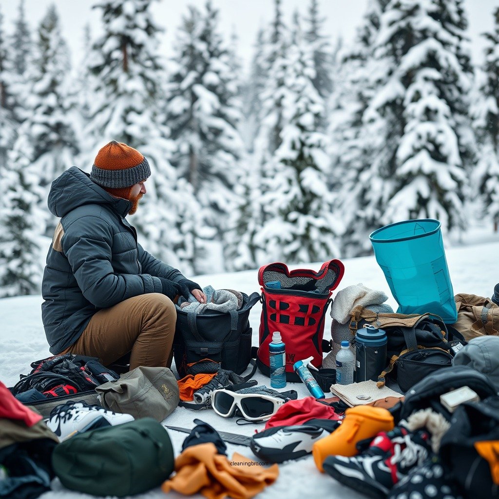 Gather Your Supplies - how to clean snowboard pants