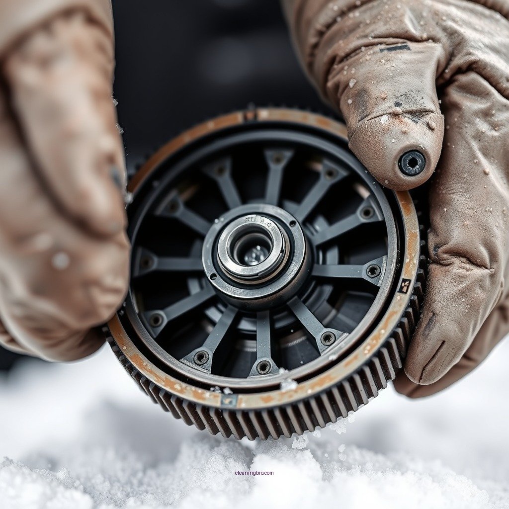 Disassemble the Clutch Components - how to clean snowmobile clutch