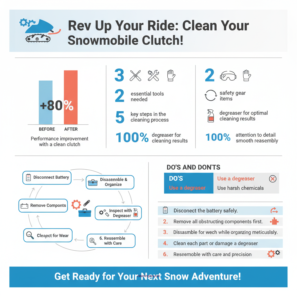 how to clean snowmobile clutch - Data Infographic and Statistics