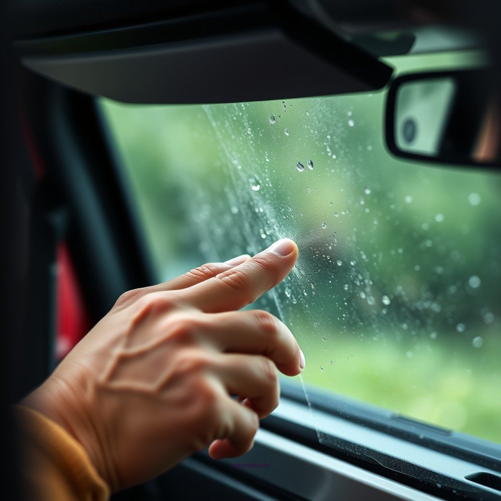 Prepare the Windows for Cleaning - how to clean soft top jeep windows