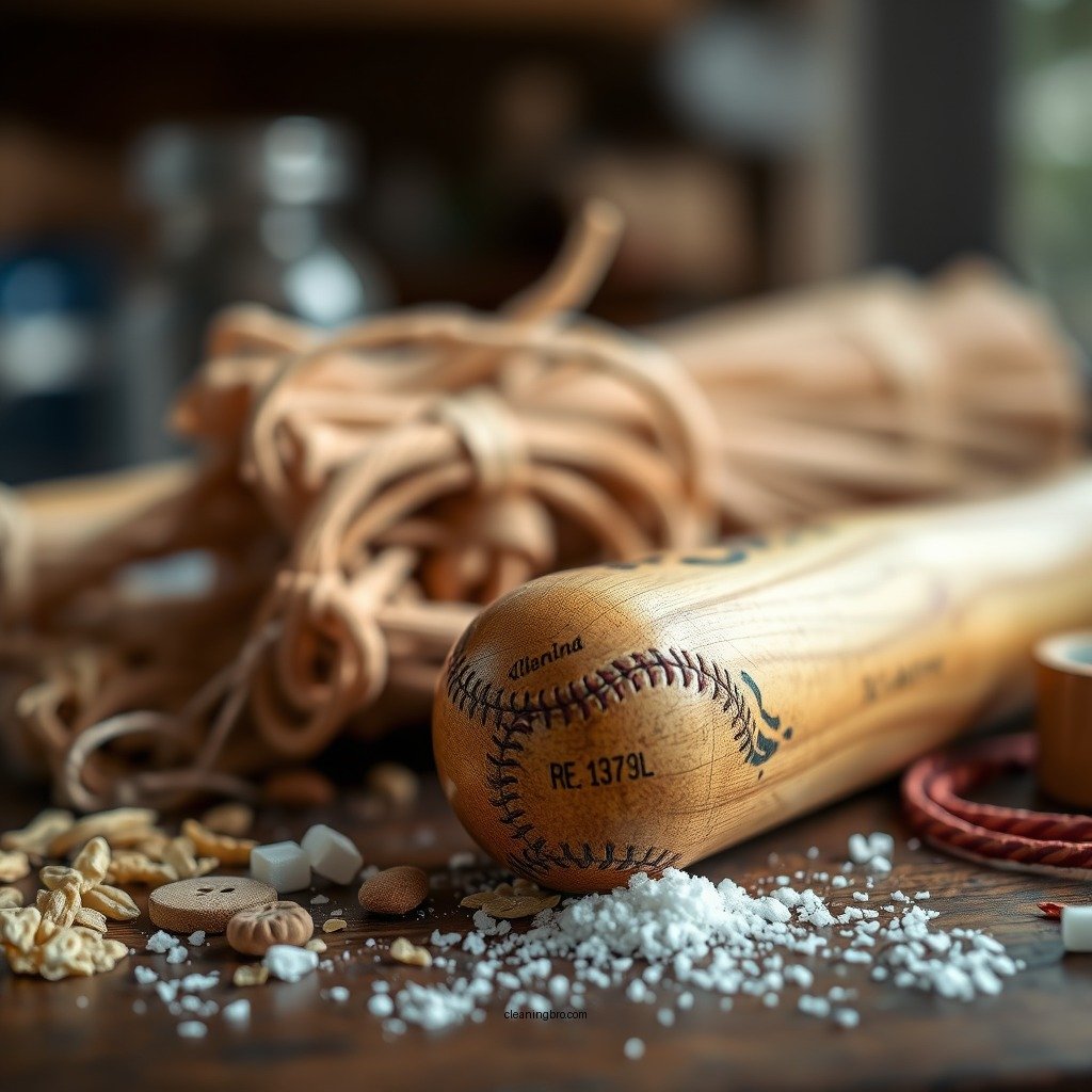 Materials Needed for Cleaning - how to clean softball bat