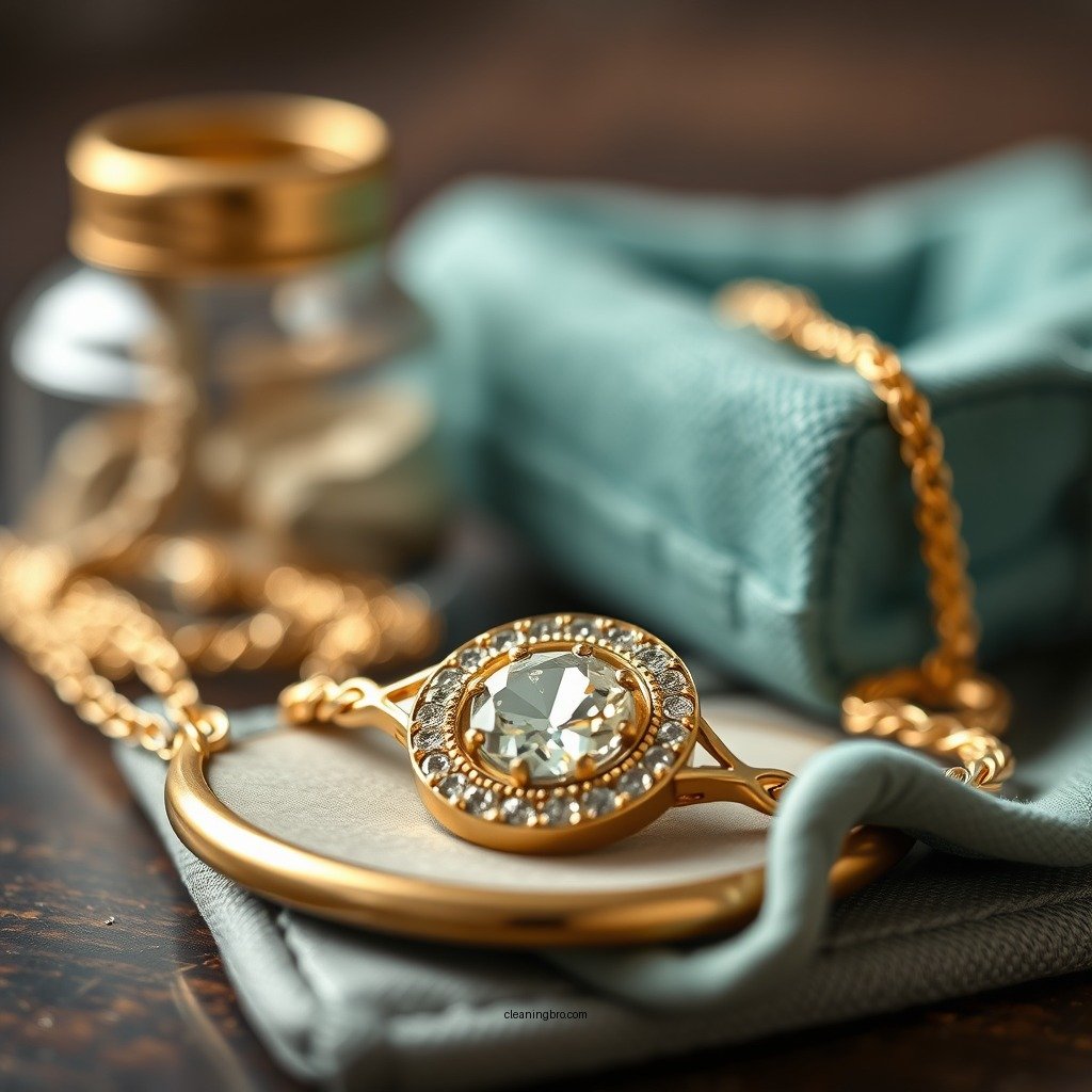 Essential Cleaning Supplies - how to clean solid gold jewelry