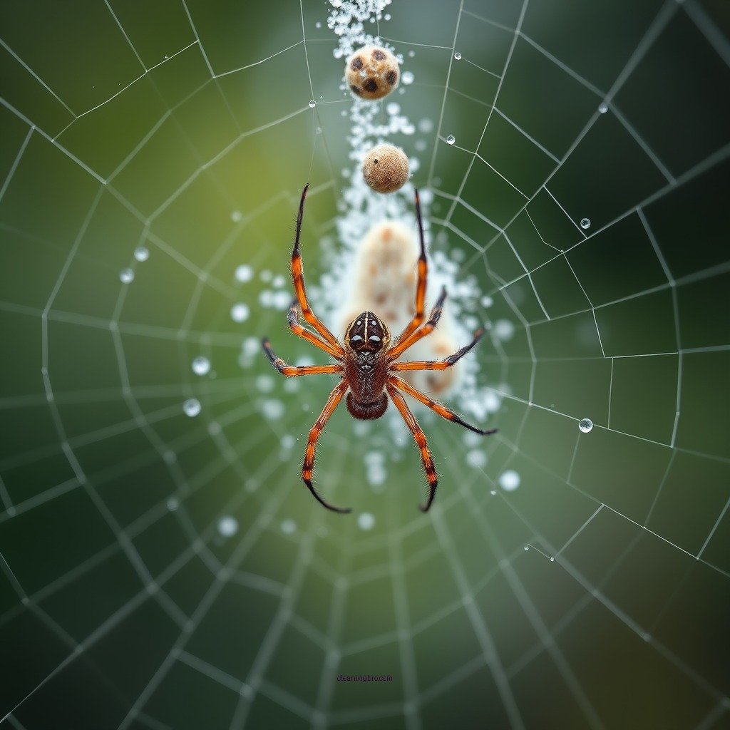 Understanding Spider Poop - how to clean spider poop