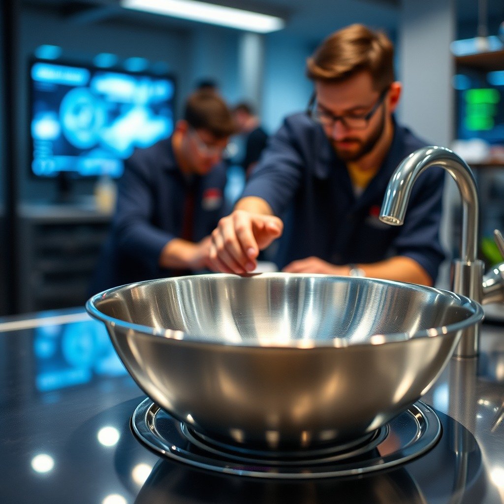 Removing Stains and Discoloration - how to clean stainless steel bowls