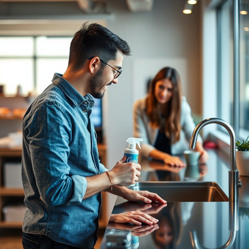 Best Cleaning Products to Use - how to clean stainless steel countertop